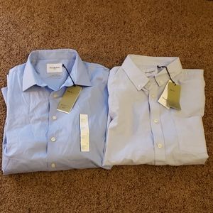 Mens Large button up dress shirts